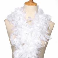 2M Christmas Tree White Feather Boa Strip Xmas Ribbon Party Garland Decor
