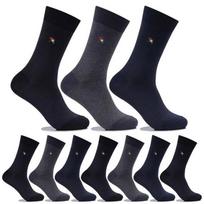 Arnold Palmer Men's Dress Socks Argyle Long Cuffs 10 Pairs HM008 Men's Dress Socks Dress Socks HM008_Long_Top_10 Pairs