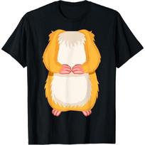 Hamster Costume T-Shirt for Halloween Hamster Animal Cosplay S įvairiaspalvis