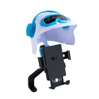 Helmet Mounted Bicycle Phone Holder with Adjustable Clamp and Secure Grip Compatible with Various Smartphone Sizes for Outdoor Cycling One Size