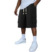 Men’s Lightweight Loose Fit Drawstring Cargo Shorts with Large Pockets for Casual Outdoor Sports and Daily Wear S juoda