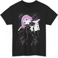 Anime Soul Eater T-Shirt, Crona, Maka Albarn, Death The Kid, Black Star, Short Sleeved T Shirt Unisex Tee S įvairiaspalvis