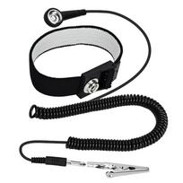 Adjustable Anti Static Wrist Strap Coiled Cable Safety Grounding Bracelet Alligator Clip Static Protection Strap PC Building ruda