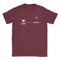 Deftones Rock  Ohms White Pony Outfit Shirts unisex unisex metal Casual Cotton Classic Tees S įvairiaspalvis