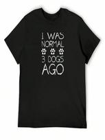 I Was Normal 3 Dogs Ago T-Shirt Blue Lock Kawaii Clothes Korean Fashion Luxury T-Shirt T Shirt For unisex S įvairiaspalvis