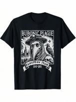 Black Death Plague Bubonic Plague BLACK DEATH EUROPEAN TOUR T-Shirt S įvairiaspalvis