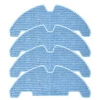 Microfiber Washable Mop Cloths Compatible with For Lefant M310 Robot Vacuum Cleaner Replacement Pads 4 or 10 Pack