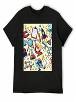 Amazing Science T-Shirt Tops Graphic Tee Shirt New Edition Valentines Clothes T Shirts For unisex S įvairiaspalvis