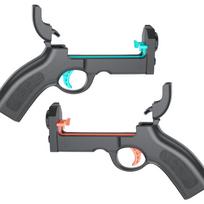 1Pair Shooting Game Gun For Switch 2 Controller Shooting Gunstock Hand Grip Somatosensory Gaming Gun Joypad Gaming Accessories