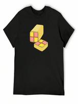 Battenberg Cake T-Shirt Funny T-Shirt Graphic Shirts Vintage Graphic Tee Quick Drying unisex Clothes S įvairiaspalvis