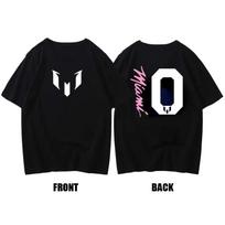ew Summer 100_ Cotton Miami Messi 10 Logo T Shirt Men Short Sleeves Cool Fans Tee Hip Hop Football Fans 2026 FIFA World Cup shirt Streetwear 4XL