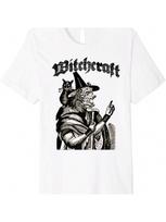 Horror Occult Black Goth Premium T-Shirt S įvairiaspalvis