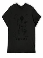 Fungi Fun Guys T-Shirt Custom Shirt Vintage T Shirts Graphic Tee Shirt  T-Shirts For unisex Cotton S įvairiaspalvis