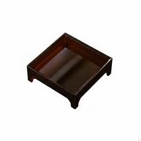 Acrylic Beverage Tray Luxury Style Transparent Teapot Stand Minimalist Design Clear Kettle Holder