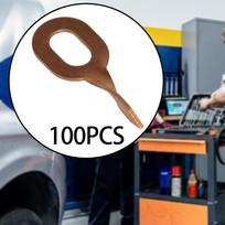 100x Dent Puller Rings, Spiral Ot Washers Iron Car Body Panel Pulling for Auto