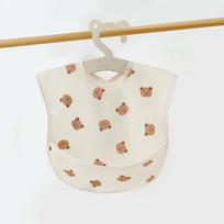 Waterproof Cotton Baby Apron: Stain-Resistant PU Reversible Bib with Pocket for Toddlers and Infants. 0-5 years