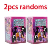 6PCS K-pop Demon Hunters Anime Blind Box Kawaii Figures Collectible Toys for Boys Girls Kids Fans Christmas New Year Gifts