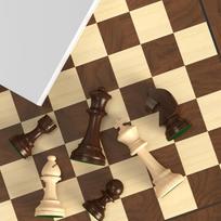 Large 3.75' Luxury Staunton Wooden Chess Set with 2 Extra Queens & Velvet Bags United States