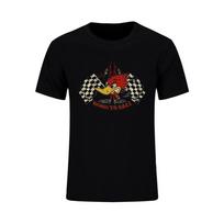 2024 m. Clay Smith Cams ponas. Arklio galia, gimusi lenktynėms, „Hot Rod Muscle Car Cafe Racer Chopper Custom V8 Retro“ marškinėliai, vyriški marškinėliai S