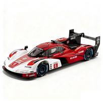 1/22 Porsche 963 LMDh Super Racing Alloy Metal Diecast Model Car Decorative Ornament for Home & Desktop Display Birtdahy Present raudona