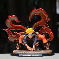Naruto Keturiu uodegų Naruto Uzumaki Tatuiruotės Modelis Stalo Dekoracija GK Kolekcija Rankų darbo Modelis Anime Figūrėlė Modelis Žaislas Vaikų Dovanos
