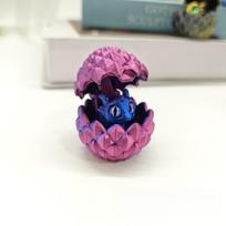 3D Spausdinti Drakono Kiaušinių Figūrėlės Gyvūnų Žaislai Mini Drakono Fidget Žaislai Imitacinės Akys Namų Aksesuarai Stalo Dekoras Vaikų Žaislas Dovana