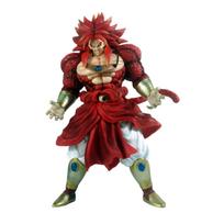 New 30cm Dragon Ball Broli Anime Figure Super Saiyan 4 Broly Figures Statue Set Model Desk Decoration Christmas Gifts