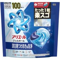 Ariel Laundry Detergent Gel Balls Pro Clean and Refreshing Refill Pack of 100 - Bleach-like Soak-Level Cleaning, Scent, [Large Capacity]