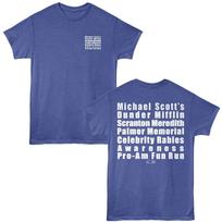 The Office TV Show Michael Scott's Pro Am Fun Run Men's T shirt S