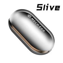 Metal Fidget Slider Toy EDC Pocket Stress Relief Gadget Mechanical Egg Anxiety Relief Cool Desk Toy For Adults/Kid Gift For ADHD sidabras