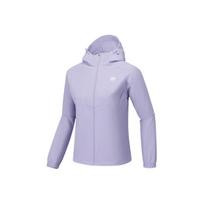 Skechers Basic Sports Series Woven Hooded Zip-Up Long Sleeve Jacket Women jackets P424W023-047U S