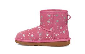 UGG CLASSIC MINI Kids' Snow Boots Wild Berry Children Aged 3 7 Years Old 1115852T-WBRR 22