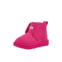 UGG Synthetic Leather Ankle Length Kids' Boots Berry Red Kids' 1121037T-BRY 25