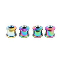 plated Bicycle Crank Bike Parts Road Bike MTB Chainring Bolt Disc Plate Nail Crankset Bolts Screws 8.5mm