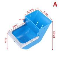 1PC Rabbit Feed Box Hopper Rabbit Cage Rabbit Animal Anti Pickling Feed Trough Rabbits Feeders Food Box Farm Garden Convenient