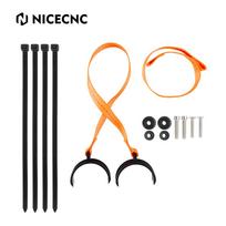 For Honda CRF250R CRF450R CRF 125F 125X 230F 230L 230M 250RX 250X 450RWE 450RX 450X CR 125R 250R 500R Front Rear Holding Straps oranžinė