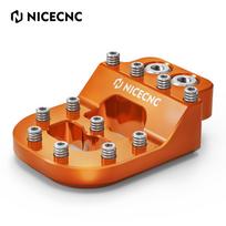For KTM 690 Enduro R SMC R Rear Brake Pedal Step Plate Tip 790 890 Adventure/R 1050 1090 1190 Adv/R 1290 Super Adventure/R/S/T oranžinė