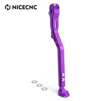 For Surron Light Bee X Adjustable Kickstand Side Stand For SUR-RON Light Bee S L1E For Segway X160 X260 Electric Dirt Bike violetinė