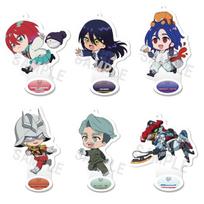 MegaHouse Tokotoko Acrylic Stand Mobile Suit Gundam GQuuuuuuX 90mm Acrylic (BOX) Approx.