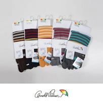 Arnold Palmer Ladies' Striped Pattern Long Toe Socks 24cm