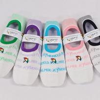 Arnold Palmer Non-slip Women's Cotton Socks 3 Pairs SL025 SL025_3 Pairs [Random Color]