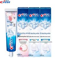 Crest 3D White Toothpaste Bundle (Baking Soda & Rose Salt)