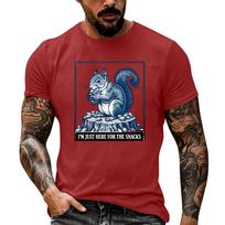 Men's Short Sleeve T Shirt Loose Fit Breathable Vintage Texture Animal Graphic Tee Summer Casual Streetwear Daily Wear XXXXXL ruda