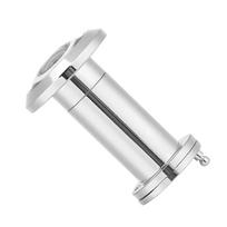 200 Degree Peephole Gold 5/8 Inch Pipe Diameter Door Viewer Brushed Chrome Red Bronze Wide Viewing Angle Peephole Hotel