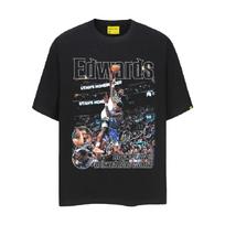 Basketball Player _Edwards_ Dunk Print Cotton T-shirt unisex unisex Graphics T-shirt Tops Oversize Short Sleeve O Neck High Quality S įvairiaspalvis