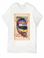 Jacques Villeneuve's Helmet T-Shirt Graphic T Shirts Funny Meme T-Shirts Tops Rapper Graphic Tees unisex T Shirts High Quality S įvairiaspalvis