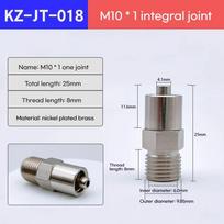 1Pcs G1/8 G1/4 M10*1 M12*1 Dispense Valve Adapter Luer Lock Brass Dispensing Valve Connector Automatic Double Screw