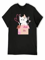 Live Laugh Box T-Shirt Man T-Shirt Summer Top Plus Size Clothes Cotton Graphic Tees Black T Shirts For unisex S įvairiaspalvis