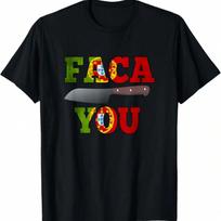 Portuguese Faca You T-Shirt T-Shirt,100% Cotton S įvairiaspalvis