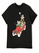 Babar In A Car T-Shirt Blouse Blue Lock Basketball Graphic Tees Rapper Graphic Tees unisexs Graphic T-Shirts Anime S įvairiaspalvis